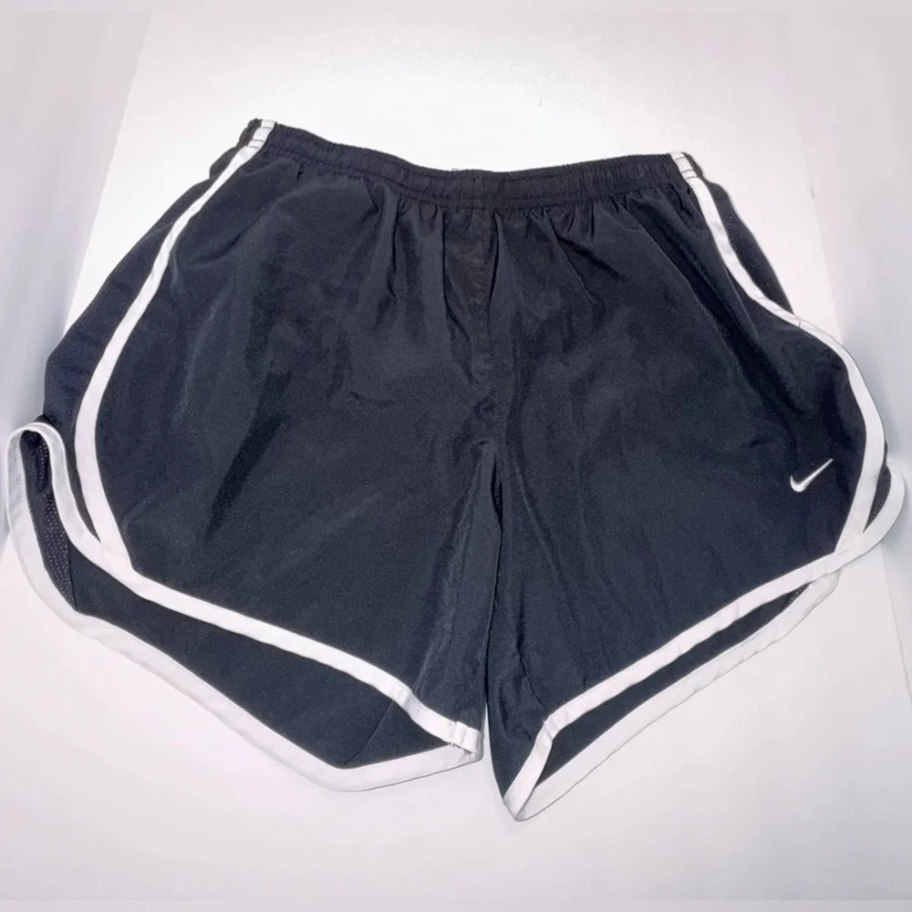 Nike Dri-FIT Tempo Shorts Girls XL Black Running Athletic Lined Activewear